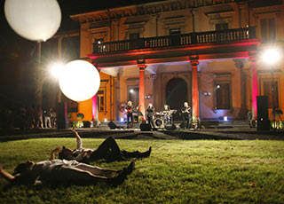 Tango e Sax al roseto della villa reale di Monza